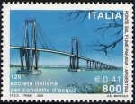 Stamps Italy -  2356 - Puente