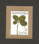 Sellos de Europa - Eslovenia -  Trébol de 4 hojas