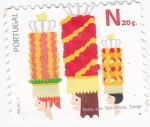 Stamps Portugal -  Festa dos Tabuleiros