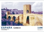 Stamps : Europe : Spain :  PUENTE DE BESALU. GIRONA 2013