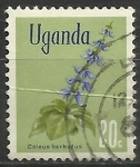 Stamps : Africa : Uganda :  1601/6