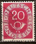 Stamps Germany -   Corneta postal.