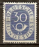 Stamps Germany -  Numeral y Corneta postal.