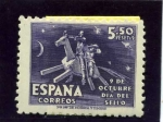 Stamps Spain -  IV Centenario del Nacimiento de Cervantes. Clavileño