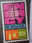 Stamps United States -  Energy Conservation - Conservación de la Energía