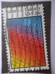 Stamps United States -  Science and Industry - La ciencia y la Industria.