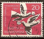 Stamps Germany -  Semana Internacional de Escritura de cartas.