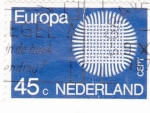 Sellos de Europa - Holanda -  EUROPA CEPT
