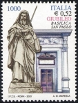 Stamps Italy -  2326 - Basilica de San Paul