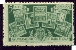 Sellos del Mundo : Europa : Espa�a : Conjunto de sellos emitidos por el Ayuntamiento. Barcelona