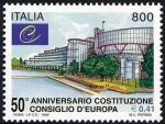 Stamps Italy -  2295 - Consejo de Europa