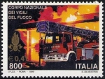 Stamps Italy -  2291 - Bomberos