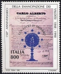 Sellos de Europa - Italia -  2277 - Emancipacion de Valdesi