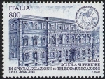 Stamps Italy -  2258 - Escuela de Educación Superior en Telecomunicaciones