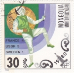 Stamps Mongolia -  Juegos Olímpicos Moscú-1980