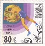 Stamps Mongolia -  Juegos Olímpicos Moscú-1980