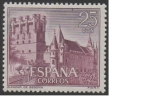 Stamps Spain -  Alcazar de Segovia