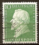 Stamps Germany -  150a Aniv Nacimiento de Schulze-Delitzsch(pionero del movimiento cooperativo alemán).