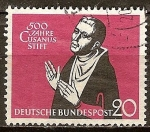 Stamps Germany -  500a Aniv del Hospicio de San Nicolás. El cardenal Nicolás de Cues (fundador).