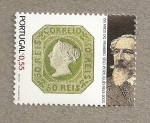 Stamps Portugal -  150 Años Primer Sello Portugués
