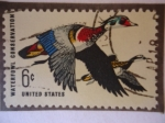 Sellos de America - Estados Unidos -  Conservación de las Aves Acuáticas.