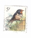 Sellos de Europa - Blgica -  Pájaro