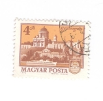 Stamps Hungary -  Esztergom