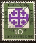 Sellos de Europa - Alemania -  Dia de la Iglesia Evangélica Alemana.