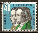Stamps Germany -  Bienestar: Los hermanos Grimm.