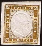 Stamps Europe - Italy -  Clásicos - Cerdeña