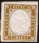 Stamps : Europe : Italy :  Clásicos - Cerdeña