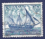 Stamps Spain -  Edifil 1604 Jabeque 0,80