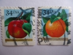 Sellos de America - Estados Unidos -  USA- Naranja-Manzana
