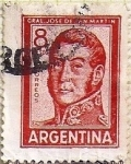 Stamps Argentina -  General Jose de San martín