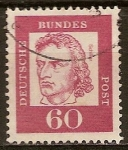 Stamps Germany -  Friedrich Schiller, dramaturgo y poeta.