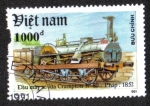 Sellos del Mundo : Asia : Vietnam : Locomotora