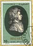 Stamps United Arab Emirates -  Mozart
