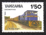 Sellos de Africa - Tanzania -  Locomotora