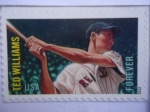 Stamps United States -  Ted Williams - Los grandes del Béisbol.