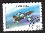 Sellos de Africa - Tanzania -  Avión 