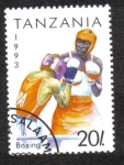 Stamps Tanzania -  Boxing