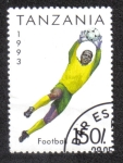 Stamps Tanzania -  Football