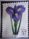 Stamps United States -  Iris