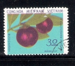 Sellos de Asia - Vietnam -  Mangostán