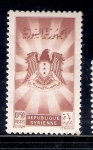 Stamps Syria -  Escudo de armas de la República Siria