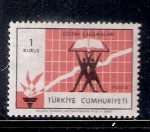 Stamps : Asia : Turkey :  Actividades de formación