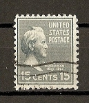 Stamps United States -  J. Buchanan.