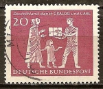 Stamps Germany -  CRALOG y CUIDADO organizaciones de socorro. 