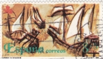 Sellos de Europa - Espaa -  ILUSTRACION- CARABELAS (11)