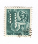 Stamps India -  Agricultor